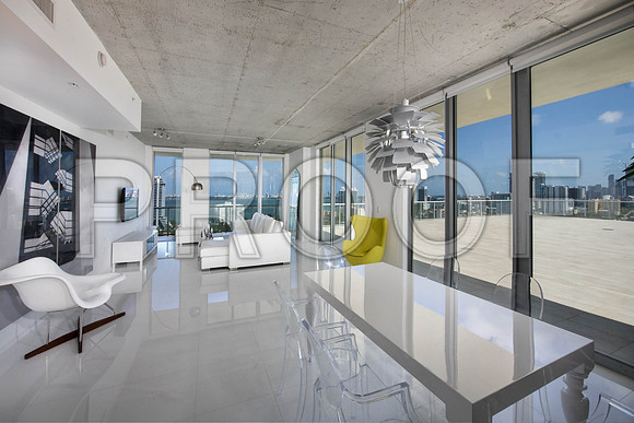 2 Midtown_Unit Living Room
