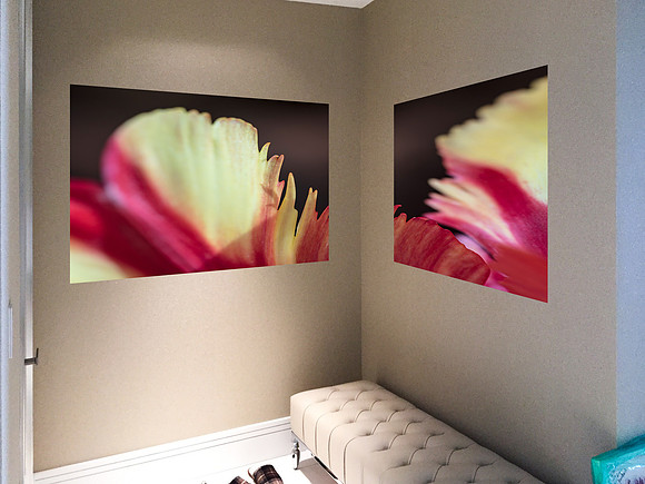 Alex Corner Wall flower 1-1