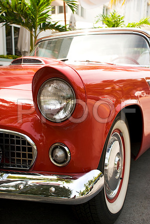 Red Classic Car